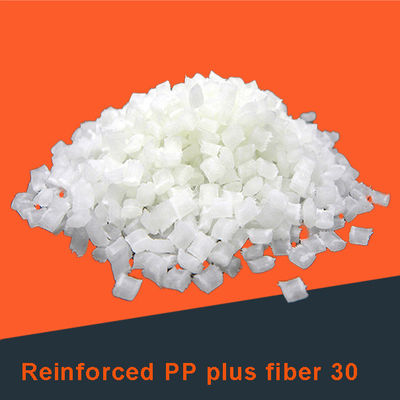 Reinforced PP Fiber-Added 30 Polypropylene Pellets High Strength Injection Grade