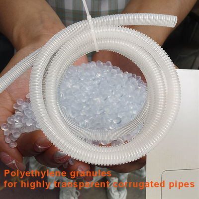 High Resilience Transparent Polyethylene Granules For Corrugated Pipes
