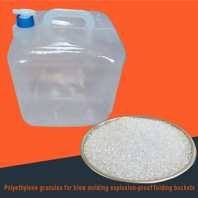Blow Molding PE Polyethylene Granules For Explosion Proof Folding Bucket Car Water Bag