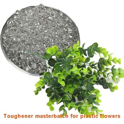 Soft And Elastic Polyethylene Pellets With Toughening Agent For Plastic Flower