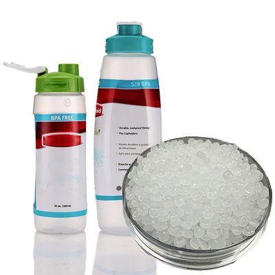 Transparent Soft Elastic Polyethylene Granules Food Grade Blow Molding Sports Water Bottle