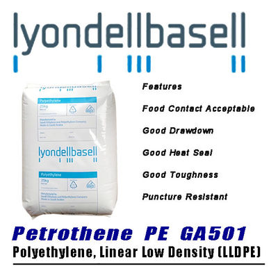 LLDPE Film Extrusion Linear Low Density Polyethylene Pellets Petrothene GA501