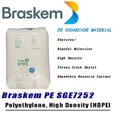 Braskem SGE7252 Bio Based Plastic Sugarcane Polyethylene Hdpe Granules