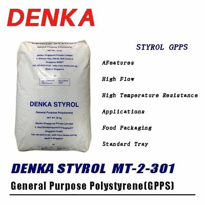 1.04 G/Cm3 Density DENKA STYROL GPPS Particles Transparent Injection GPPS Granules