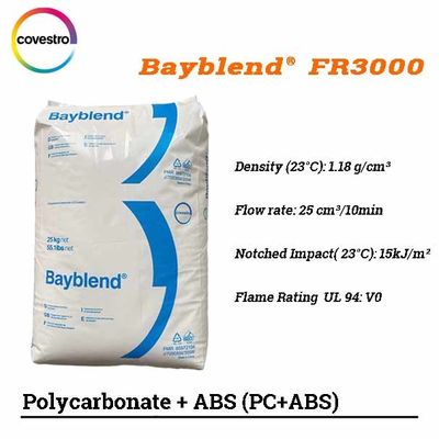 Flame Retardant PC ABS Material Covestro Bayblend FR3000 PC ABS Particles