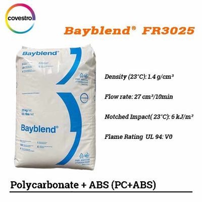 Mineral Reinforced PC ABS Particles Flame Retardant Covestro Bayblend FR3025