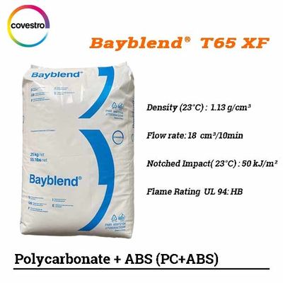 Covestro Bayblend T65XF PC ABS Granules High Impact Black And Natural Color