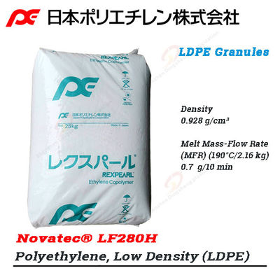 Ldpe Novatec LF280H Japan Polychem Corporation