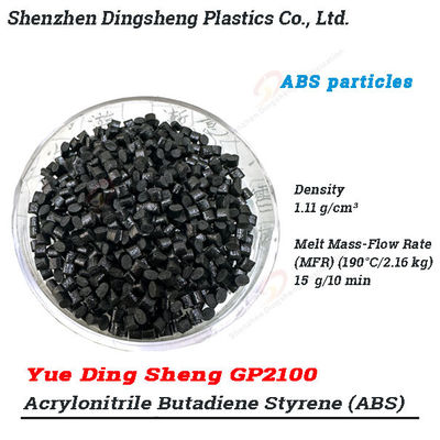 ABS Fiber 20% Black High Strength Enhanced ABS Particles For For Electronic Housings