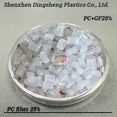 Flame Rating HB 25% PC Fiber Reinforced Polycarbonate Particles for Density 23°C and Durable Applications
