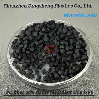 Reinforced PC Flame Retardant V0 Fiber 30% PC GF30 V0 Black