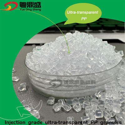 Ultra-Clear Pp Granules Injection Molding Grade For High Transparent Packaging Boxes