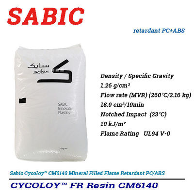 Sabic Cycoloy™ CM6140 Mineral Filled Flame Retardant PC/ABS