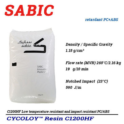 Sabic Cycoloy™ C1200HF Low Temperature Resistant And Impact Resistant SABIC PC ABS